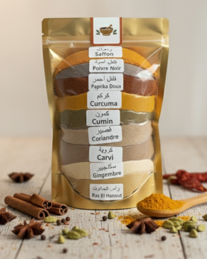 الباقة الصغيرة للتوابل الأساسية